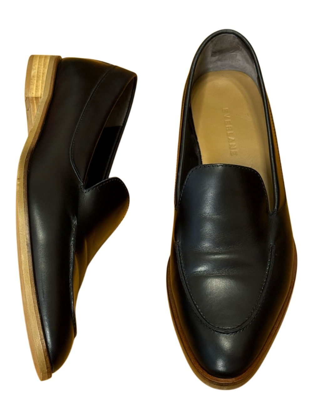 Everlane The Modern Loafer (Original) Black Italian Leather